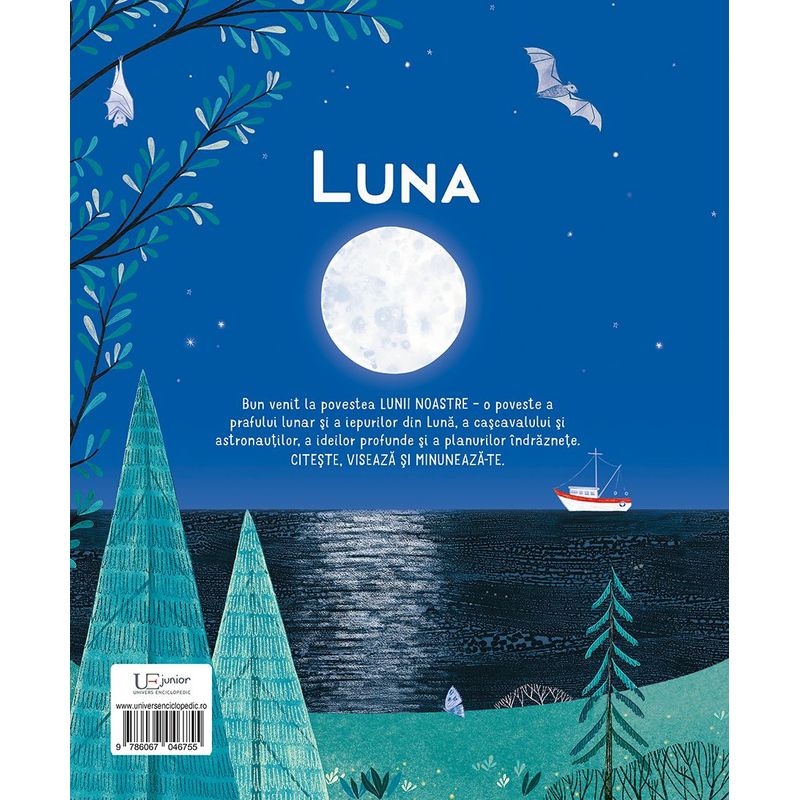 Carti si Birotica - Carti - Carti pentru copii - Basme si povesti - Luna (Usborne) - Infinity.ro