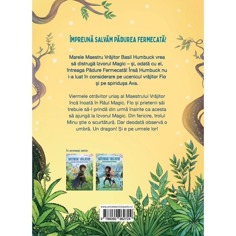 Carti si Birotica - Carti - Carti pentru copii - Basme si povesti - Ucenicul vrajitor. In umbra dragonului rosu,  Anna Taube - Infinity.ro