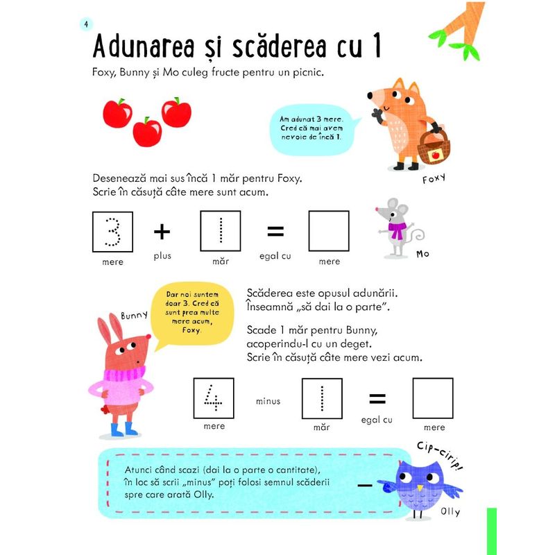 Carti si Birotica - Carti - Carti pentru copii - Activitati extracurriculare - Caiete de activitati. Scaderea 5-6 ani (Usborne) - Infinity.ro