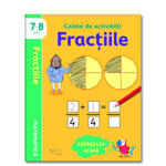 Carti si Birotica - Carti - Carti pentru copii - Activitati extracurriculare - Caiete de activitati. Fractiile 7-8 ani (Usborne) - Infinity.ro