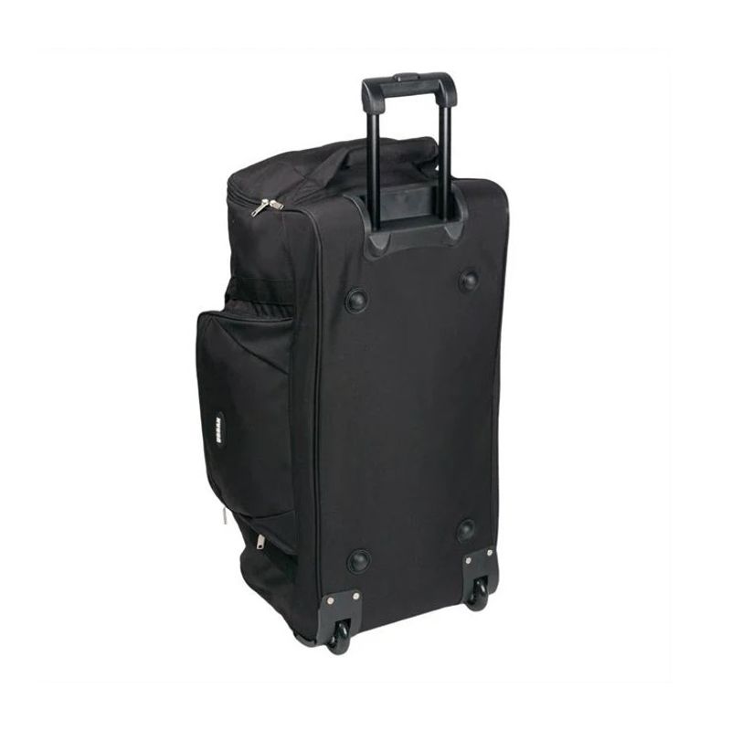 Sport si Outdoor - Articole de voiaj - Genti voiaj - Geanta de Voiaj tip troler, poliester, 2 roti, 86.9L, 71x34x36 cm, negru - Infinity.ro