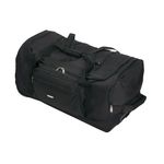 Sport si Outdoor - Articole de voiaj - Genti voiaj - Geanta de Voiaj tip troler, poliester, 2 roti, 86.9L, 71x34x36 cm, negru - Infinity.ro