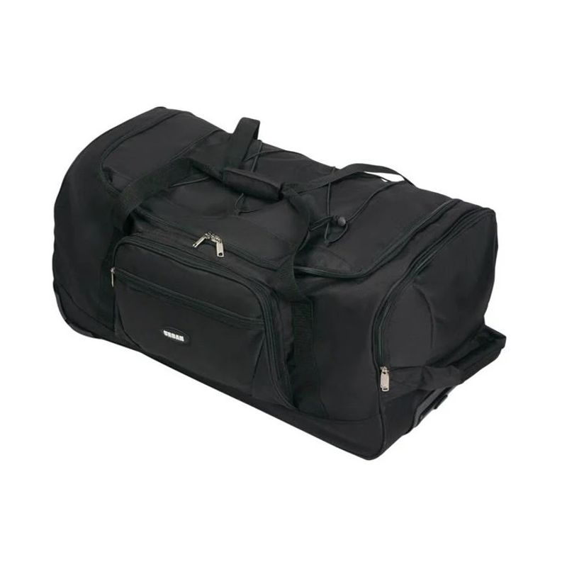 Sport si Outdoor - Articole de voiaj - Genti voiaj - Geanta de Voiaj tip troler, poliester, 2 roti, 86.9L, 71x34x36 cm, negru - Infinity.ro