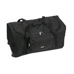 Sport si Outdoor - Articole de voiaj - Genti voiaj - Geanta de Voiaj tip troler, poliester, 2 roti, 86.9L, 71x34x36 cm, negru - Infinity.ro