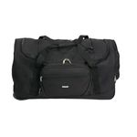 Sport si Outdoor - Articole de voiaj - Genti voiaj - Geanta de Voiaj tip troler, poliester, 2 roti, 86.9L, 71x34x36 cm, negru - Infinity.ro