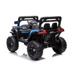 Jucarii, Copii si Bebe - Jucarii si jocuri - Jucarii de exterior - Masinute si vehicule pentru copii - Masina Electrica pentru copii, model Teren Off Road, 12V, 9 luni–3 ani, 30 kg, negru-bleu - Infinity.ro
