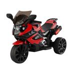 Jucarii, Copii si Bebe - Jucarii si jocuri - Jucarii de exterior - Masinute si vehicule pentru copii - Motocicleta Electrica, 6V cu Sunet, 3-8 ani, MP3, 25 kg, rosu cu negru - Infinity.ro