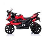 Jucarii, Copii si Bebe - Jucarii si jocuri - Jucarii de exterior - Masinute si vehicule pentru copii - Motocicleta Electrica, 6V cu Sunet, 3-8 ani, MP3, 25 kg, rosu cu negru - Infinity.ro