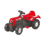 Jucarii, Copii si Bebe - Jucarii si jocuri - Jucarii de exterior - Masinute si vehicule pentru copii - Tractor pentru copii cu pedale, 3 ani+, 50 kg, 81.5x45x52cm, rosu - Infinity.ro