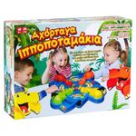 Jucarii, Copii si Bebe - Jucarii si jocuri - Jocuri si puzzle - Jocuri de societate - Joc societate „Hipopotamii Lacomi”, 37x27x10cm, multicolor - Infinity.ro