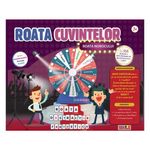 Jucarii, Copii si Bebe - Jucarii si jocuri - Jocuri si puzzle - Jocuri de societate - Joc de societate „Roata Cuvintelor”, pentru 2-4 jucatori, varsta 7+ ani, 30x6x30cm, multicolor - Infinity.ro