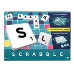 Jucarii, Copii si Bebe - Jucarii si jocuri - Jocuri si puzzle - Jocuri de societate - Joc de societate Scrabble, 2-4 jucatori, varsta 8+ ani, 37x4x26.5cm, multicolor - Infinity.ro