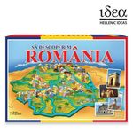 Jucarii, Copii si Bebe - Jucarii si jocuri - Jocuri si puzzle - Jocuri de societate - Joc de societate „Sa descoperim Romania”, varsta 8+ ani, multicolor - Infinity.ro