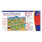 Jucarii, Copii si Bebe - Jucarii si jocuri - Jocuri si puzzle - Jocuri de societate - Joc de societate electronic „Harta Romaniei”, varsta 6+ ani, 55x8x30.5cm, multicolor - Infinity.ro