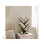 Casa si Gradina - Mobilier - Mobilier copii - Mobilier camera copiilor - Etajera din lemn MDF cu 5 rafturi, pentru carti si decor, 30x17x59 cm - Infinity.ro