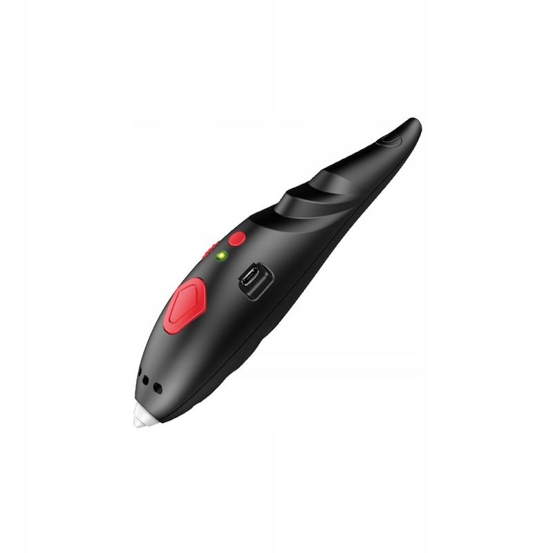 PC, gaming si accesorii - Imprimante, scanere & consumabile - Imprimare 3D - Creioane 3D - Set Creion Stilou 3D cu Filamente Multicolore de 1.75mm si incarcare USB, Negru - Infinity.ro