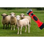 Petshop - Ingrijire si Igiena - Aparate de ingrijire - Aparate tuns animale - Masina de tuns oi, Campion CMP1556, 1000W, cu 2 acumulatori 48V, 6000mAh, fara fir, Rosu - Infinity.ro
