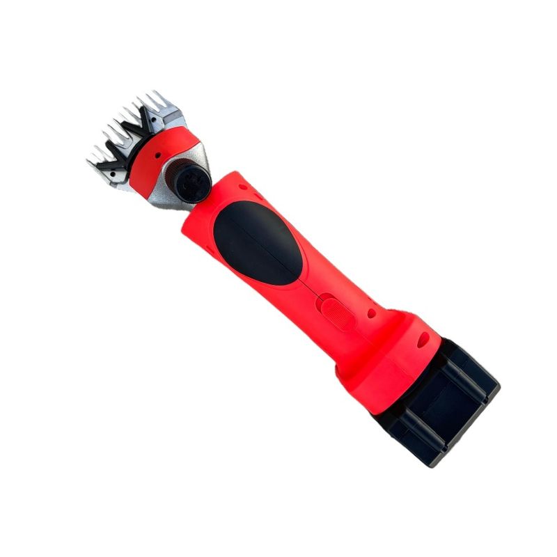Petshop - Ingrijire si Igiena - Aparate de ingrijire - Aparate tuns animale - Masina de tuns oi, Campion CMP1556, 1000W, cu 2 acumulatori 48V, 6000mAh, fara fir, Rosu - Infinity.ro