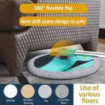 Market - Curatenie si intretinere casa - Produse menaj - Accesorii curatenie - Set cu galeata 6L si mop cu stoarcere prin centrifuga, 2 rezerve, separare a apei, tucoaz - Infinity.ro