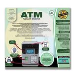 Jucarii, Copii si Bebe - Jucarii si jocuri - Jucarii & jocuri educative - Jucarii interactive - ATM pusculita jucarie educativa, varsta 3+ ani, 22x15x24cm, multicolor - Infinity.ro