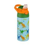 Casa si Gradina - Bucatarie si vesela - Accesorii bar - Termosuri si Cani termos - Sticla Izoterma pentru Copii Pop-Up, cu Dinozauri, 500ml, Otel Inoxidabil, multicolor - Infinity.ro
