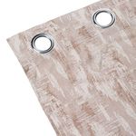 Casa si Gradina - Textile si covoare - Perdele si draperii - Draperii - Draperie decorativa semitransparenta, cu grad scazut de umbrire, cu inele, 140x260 cm, taupe - Infinity.ro