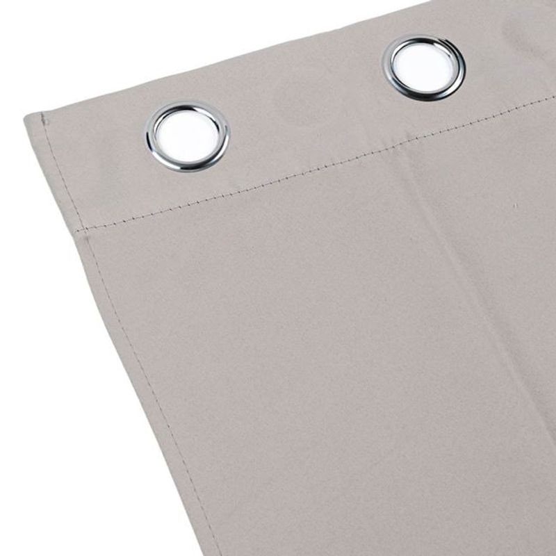 Casa si Gradina - Textile si covoare - Perdele si draperii - Draperii - Draperie decorativa, tip blackout - nu lasa lumina sa treaca, cu inele, 140x260 cm ,crem - Infinity.ro