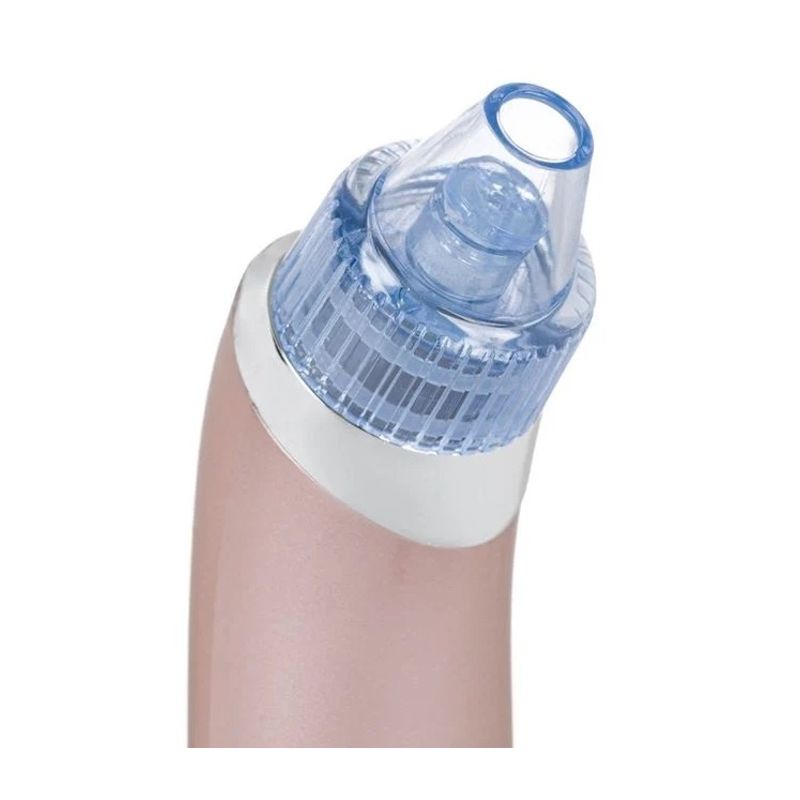 Ingrijire personala si Cosmetice - Ingrijire personala - Ingrijire ten - Tratamente si seruri pentru ten - Aparat pentru Curatarea Porilor, cu 4 Capete, 15×5.5×23cm, roz/auriu - Infinity.ro