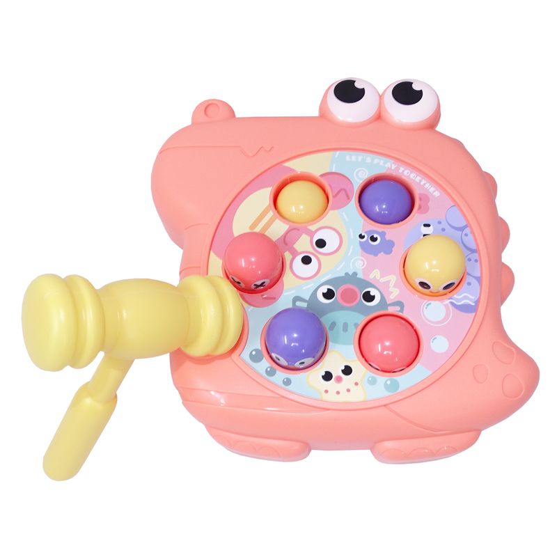 Jucarii, Copii si Bebe - Jucarii si jocuri - Jucarii bebelusi - Jucarii interactive bebelusi - Joc de indemanare loveste cu ciocanul, corai, salamandra kids® - Infinity.ro