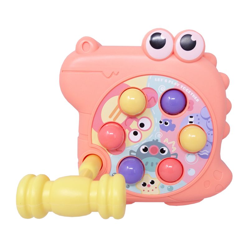 Jucarii, Copii si Bebe - Jucarii si jocuri - Jucarii bebelusi - Jucarii interactive bebelusi - Joc de indemanare loveste cu ciocanul, corai, salamandra kids® - Infinity.ro