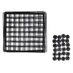 Petshop - Accesorii petshop - Culcusuri si custi - Tarcuri si colivii - Tarc pentru animale de companie, din metal, dimensiuni 36x6x36cm, negru - Infinity.ro