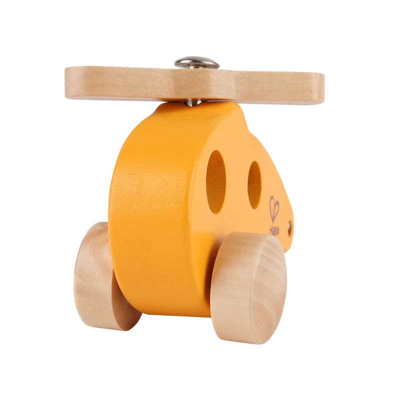 Jucarii, Copii si Bebe - Jucarii si jocuri - Jucarii bebelusi - Jucarii interactive bebelusi - Hape micul elicopter - Infinity.ro