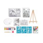 Jucarii, Copii si Bebe - Jucarii si jocuri - Jucarii & jocuri educative - Jocuri si jucarii educative - Set de Pictura Acrilica complet, 7ani+, 34x8x28 cm - Infinity.ro