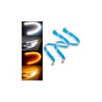 Auto si Moto - Electrice auto - Iluminare si semnalizare - Lumini ambientale - Set 2 Benzi LED Strip DRL pentru faruri cu Semnal Secvential - Iluminare - Infinity.ro