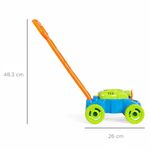 Jucarii, Copii si Bebe - Jucarii si jocuri - Jucarii & jocuri educative - Jucarii interactive - Aparat electric de facut baloane de sapun, forma masina de tuns iarba, 3 ani+, 29x28.5x15 cm, multicolor - Infinity.ro