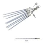 Casa si Gradina - Corpuri si surse de iluminat - Iluminat exterior - Instalatii luminoase exterior - Set Instalatie Luminoasa pentru Craciun cu 8 Meteori, 4m Lungime Instalatie, 50 cm Lungime Meteor, Lumina Multicolora - Infinity.ro