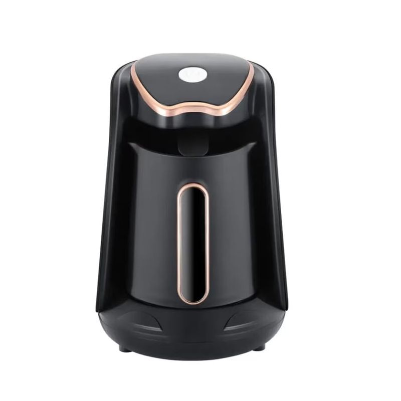 Electronice si Electrocasnice - Electrocasnice bucatarie - Preparare bauturi - Fierbatoare de apa - Cana Electrica pentru Cafea sau Ceai, R103, 600W, 300ml, Negru cu insertii aurii - Infinity.ro