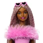 Jucarii, Copii si Bebe - Jucarii si jocuri - Papusi si accesorii - Papusi - Barbie Deluxe Style Papusa Barbie Cu Salopeta Roz Si Par Impletit - Infinity.ro