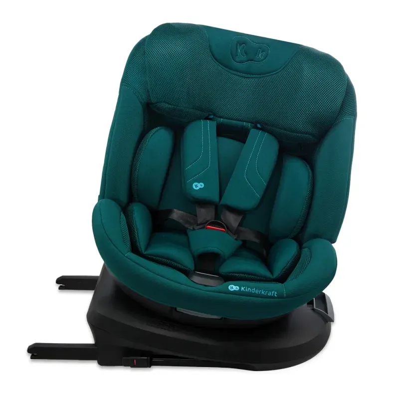 Jucarii, Copii si Bebe - Carucioare si articole de transport - Scaune auto copii - Scaun Auto Kinderkraft Xpedition 3 I-size 40-150 Cm, Green - Infinity.ro
