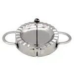 Casa si Gradina - Bucatarie si vesela - Ustensile bucatarie - Seturi ustensile de bucatarie - Set forma si cutit pentru aluat ravioli, inox, Gonga® Argintiu - Infinity.ro