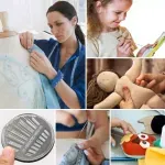 Electronice si Electrocasnice - Ingrijirea tesaturilor - Accesorii masini de cusut - Set 200 de elemente pentru cusut, multicolor, Gonga® Multicolor - Infinity.ro