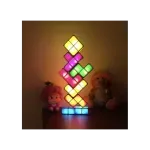 Casa si Gradina - Corpuri si surse de iluminat - Veioze si lampi - Lampi de veghe copii - Lampa de veghe model Tetris, modulara, Gonga® Multicolor - Infinity.ro