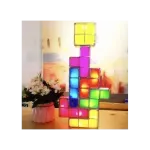 Casa si Gradina - Corpuri si surse de iluminat - Veioze si lampi - Lampi de veghe copii - Lampa de veghe model Tetris, modulara, Gonga® Multicolor - Infinity.ro