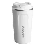 Casa si Gradina - Bucatarie si vesela - Accesorii bar - Termosuri si Cani termos - Termos pentru pastrarea bauturilor calde, Gonga® Alb - Infinity.ro