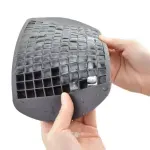 Casa si Gradina - Bucatarie si vesela - Accesorii bar - Forme cuburi de gheata - Forma pentru gheata din silicon, capacitate 160 de cuburi, Gonga® Negru - Infinity.ro