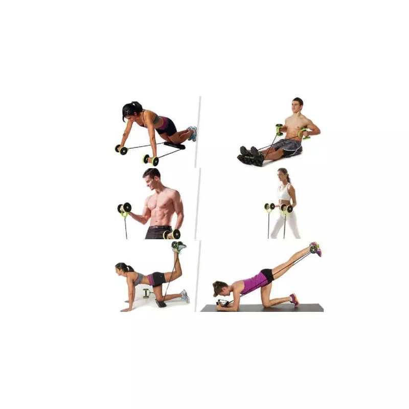 Ingrijire personala si Cosmetice - Sanatate si wellness - Aparate medicale - Suporturi ortopedice si orteze - Dispozitiv de antrenament muscular cu gantere din cauciuc, Gonga® Verde - Infinity.ro