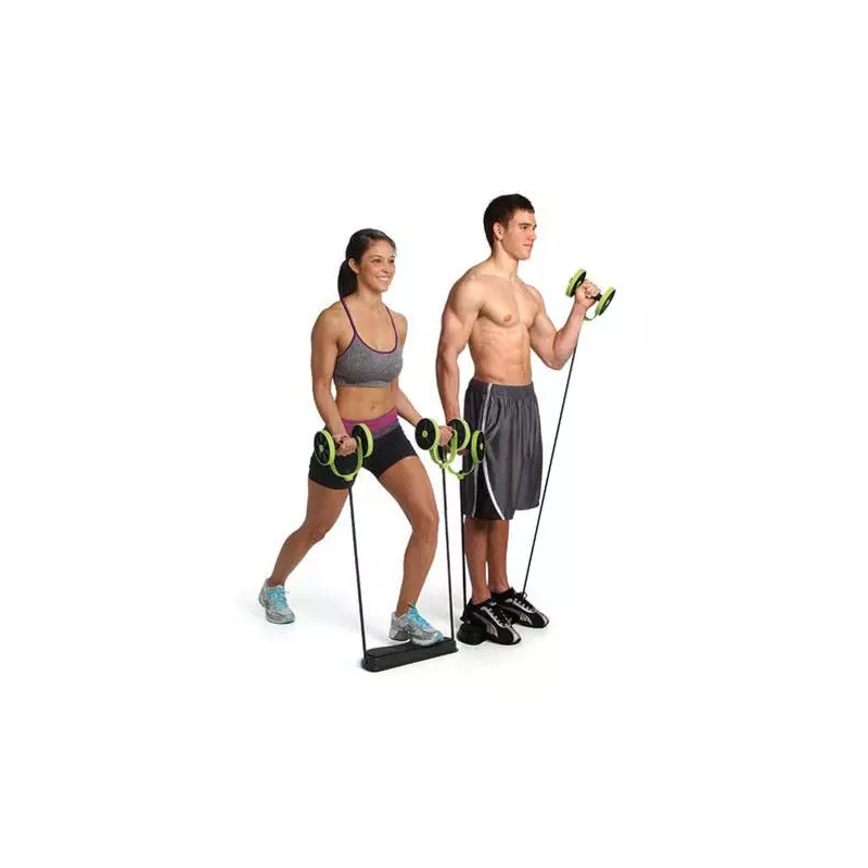 Ingrijire personala si Cosmetice - Sanatate si wellness - Aparate medicale - Suporturi ortopedice si orteze - Dispozitiv de antrenament muscular cu gantere din cauciuc, Gonga® Verde - Infinity.ro