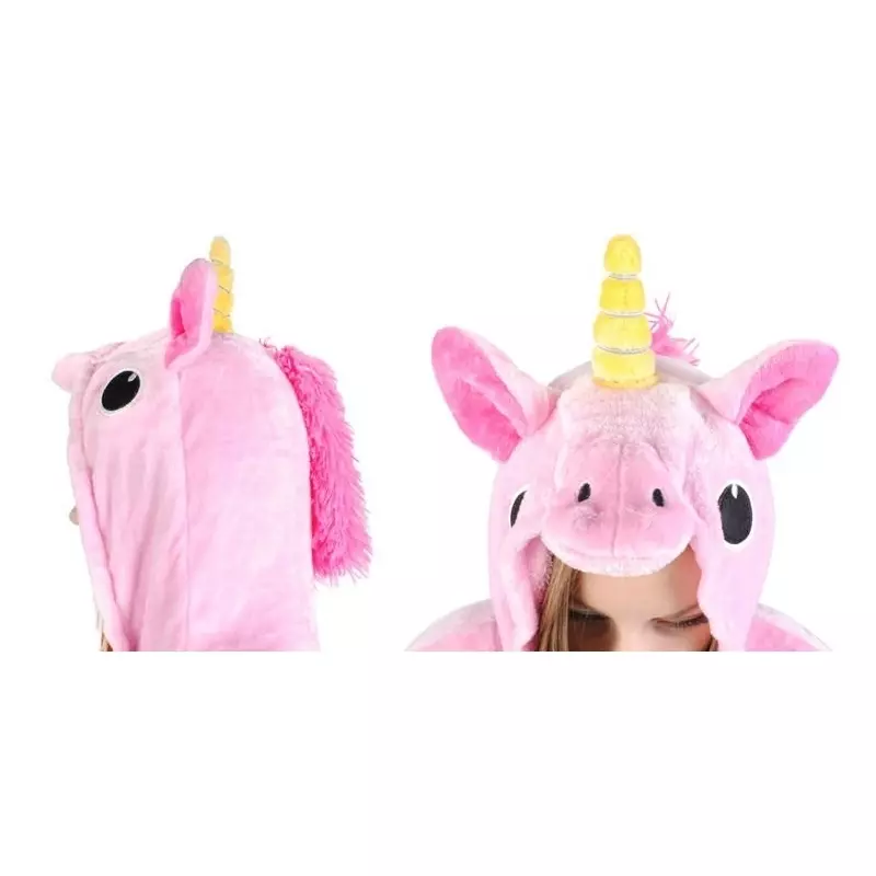 Fashion, accesorii si bijuterii - Femei - Lenjerie si pijamale femei - Pijamale femei - Pijama intreaga pentru adulti, Gonga®, S, Roz - Infinity.ro