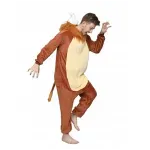 Fashion, accesorii si bijuterii - Femei - Lenjerie si pijamale femei - Pijamale femei - Pijama intreaga pentru adulti, Gonga®, S, Maro - Infinity.ro