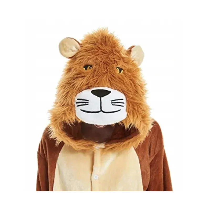 Fashion, accesorii si bijuterii - Femei - Lenjerie si pijamale femei - Pijamale femei - Pijama intreaga pentru adulti, Gonga®, S, Maro - Infinity.ro